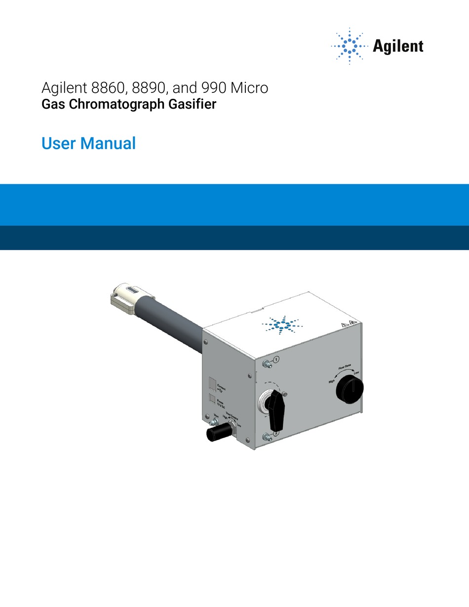 AGILENT TECHNOLOGIES 8860 USER MANUAL Pdf Download ManualsLib