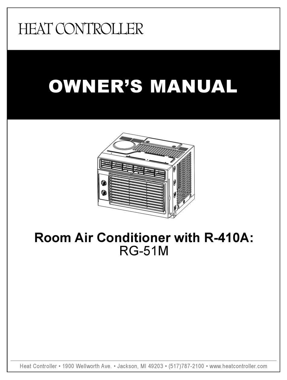 HEAT CONTROLLER RG51M OWNER'S MANUAL Pdf Download ManualsLib