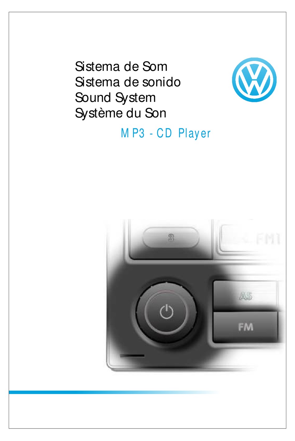 VOLKSWAGEN MP3 CD PLAYER MANUAL Pdf Download ManualsLib