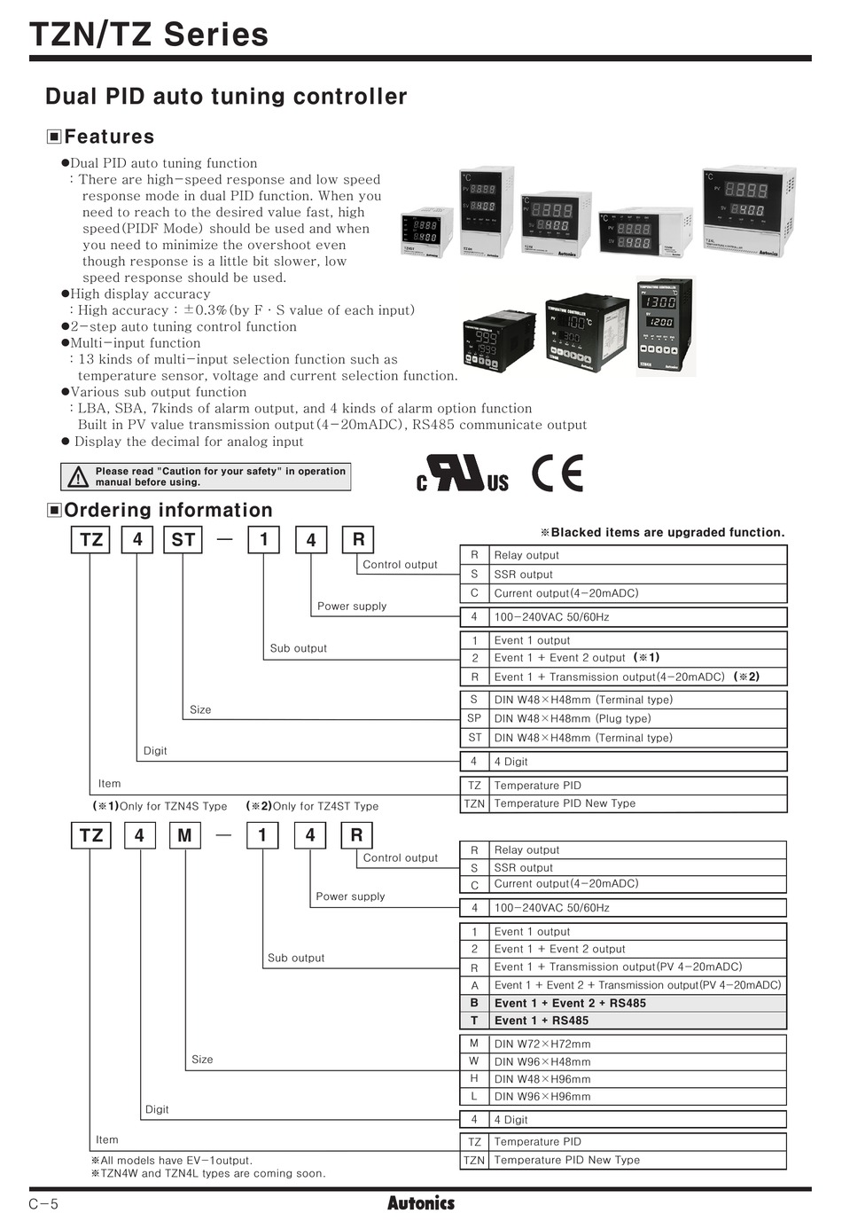 AUTONICS TNZ SERIES MANUAL Pdf Download | ManualsLib
