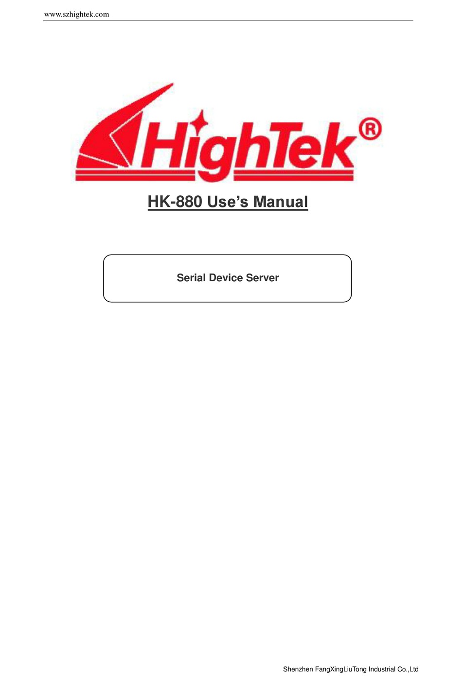 hightek-hk-880-user-manual-pdf-download-manualslib