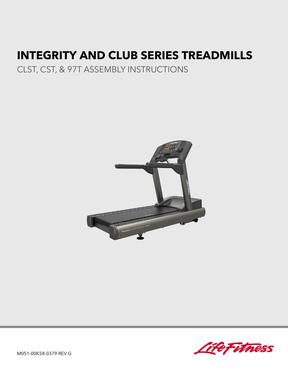 Lifefitness Integrity Series Assembly