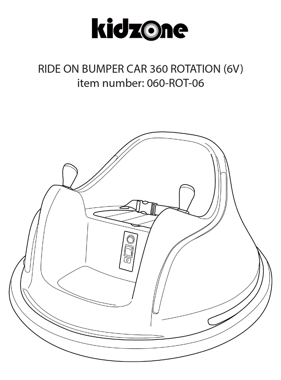 Kidzone 060 Rot 06 Manual Pdf Download Manualslib