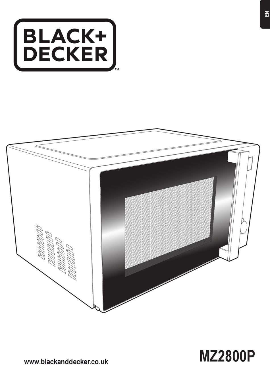 BLACK DECKER MZ2800P ORIGINAL INSTRUCTIONS MANUAL Pdf Download