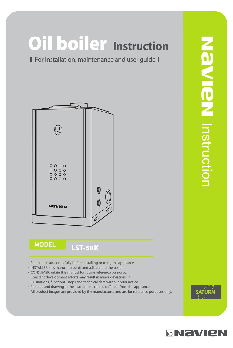 NAVIEN LST58K INSTRUCTION MANUAL Pdf Download ManualsLib
