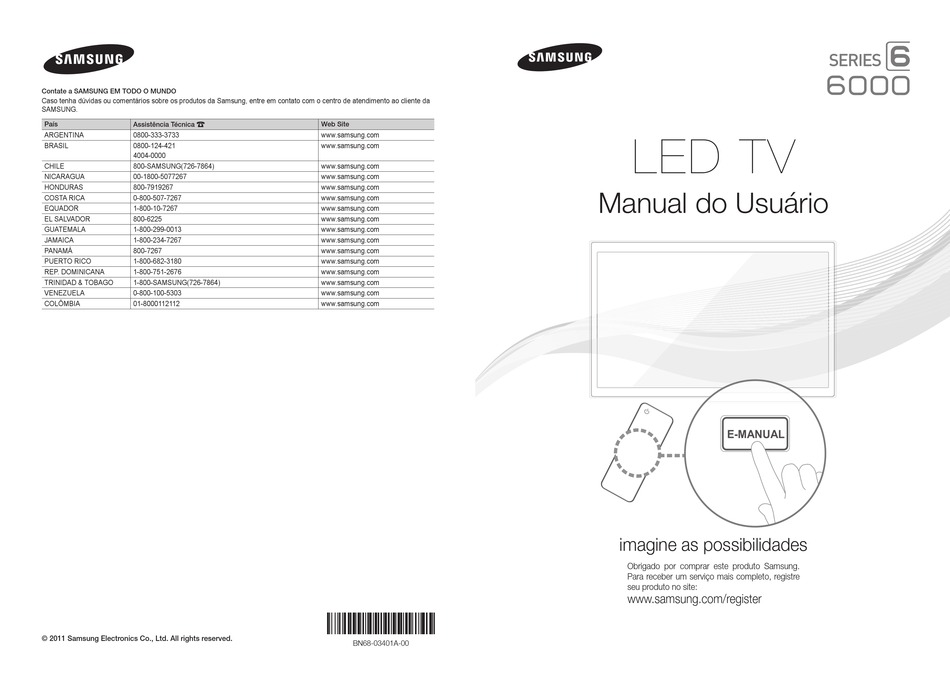 SAMSUNG 6 SERIES USER MANUAL Pdf Download | ManualsLib