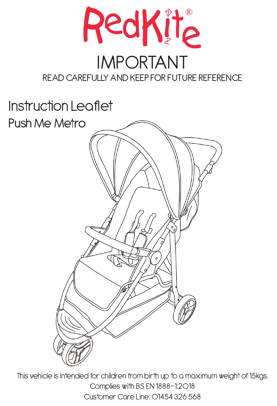 red kite metro stroller