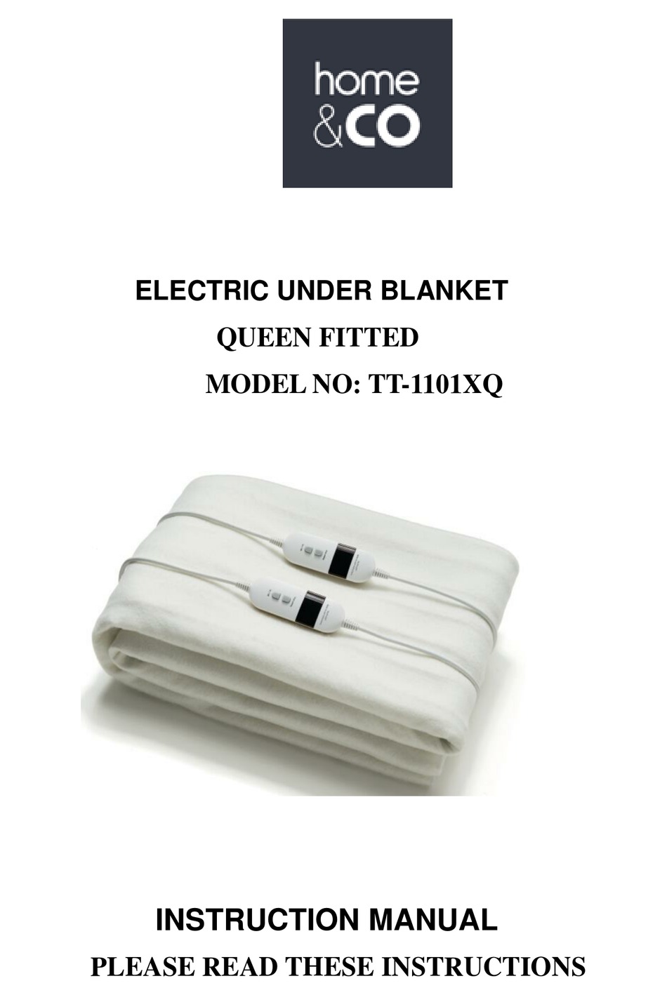 HOME & CO TT1101XQ INSTRUCTION MANUAL Pdf Download ManualsLib