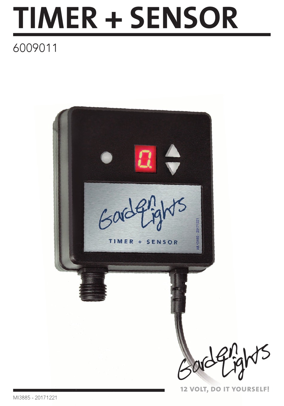GARDEN LIGHTS TIMER + SENSOR MANUAL Pdf Download ManualsLib