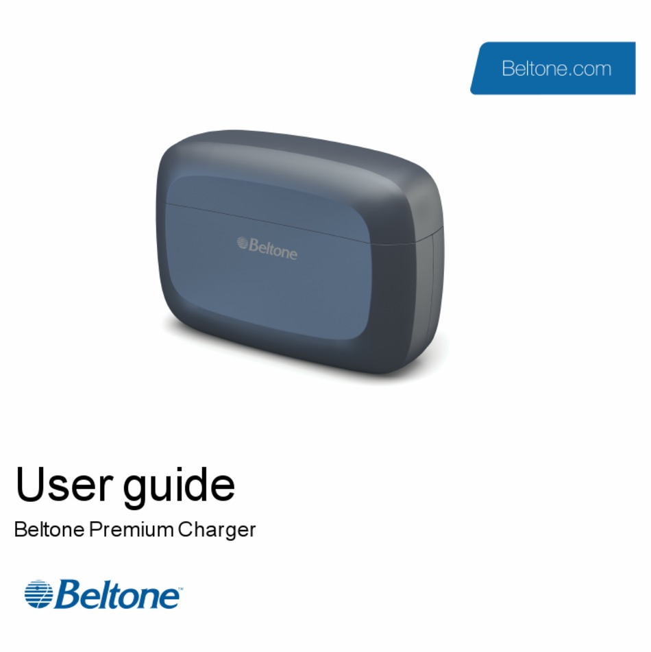BELTONE PREMIUM CHARGER USER MANUAL Pdf Download ManualsLib