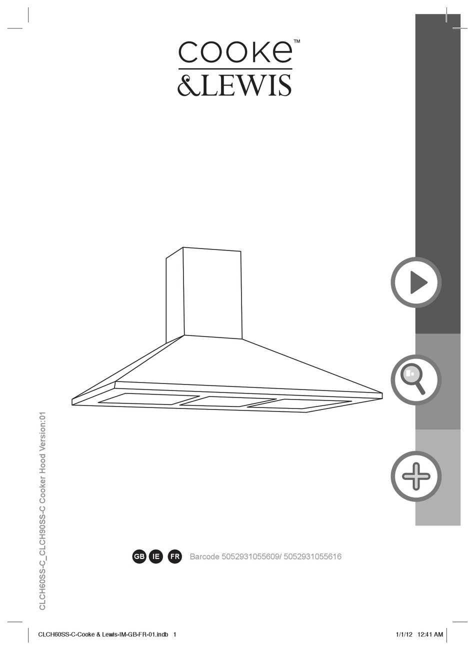COOKE & LEWIS CLCH60SS-C MANUAL Pdf Download | ManualsLib