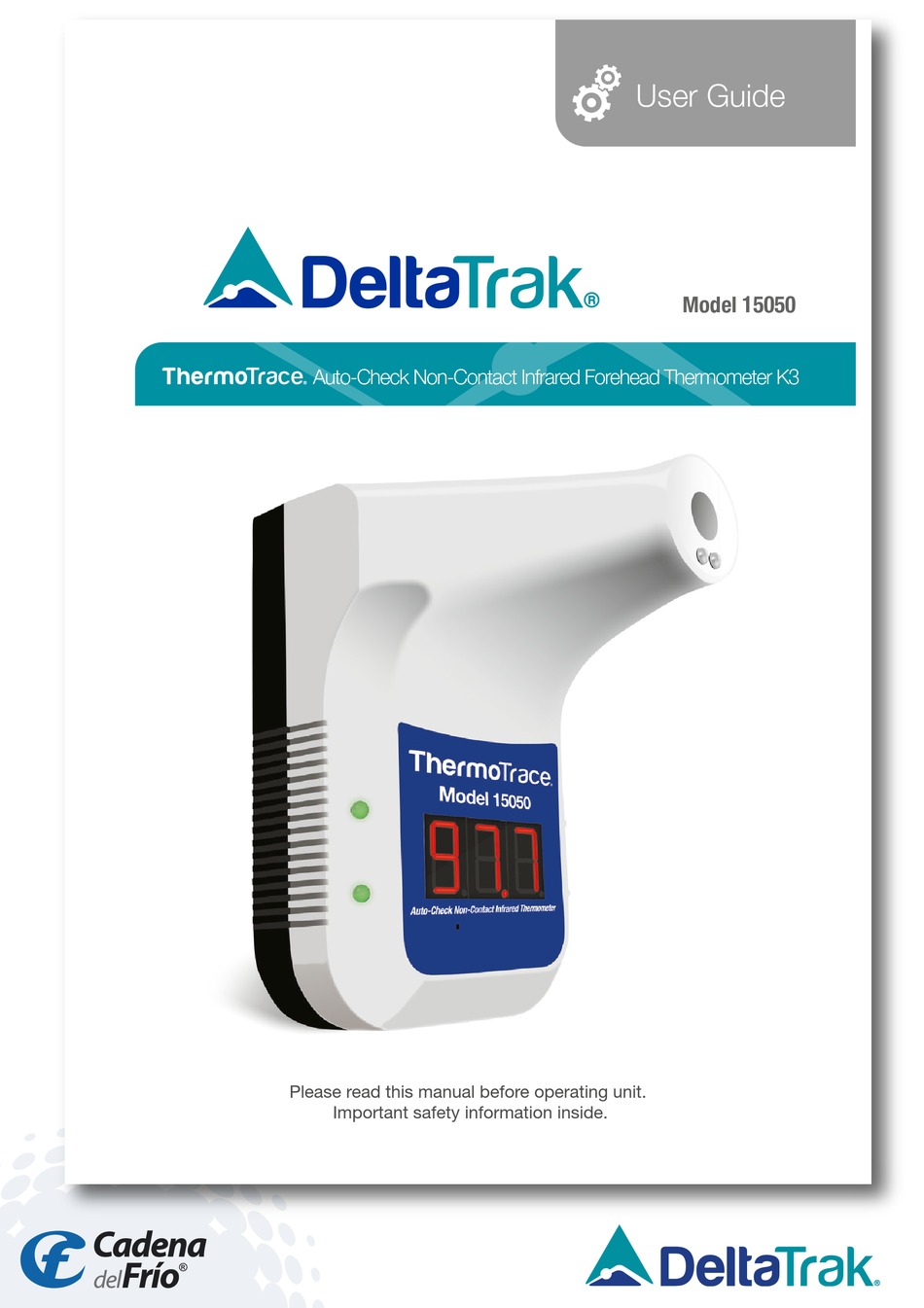 DELTATRAK 12215 Certified Alarm Thermometer