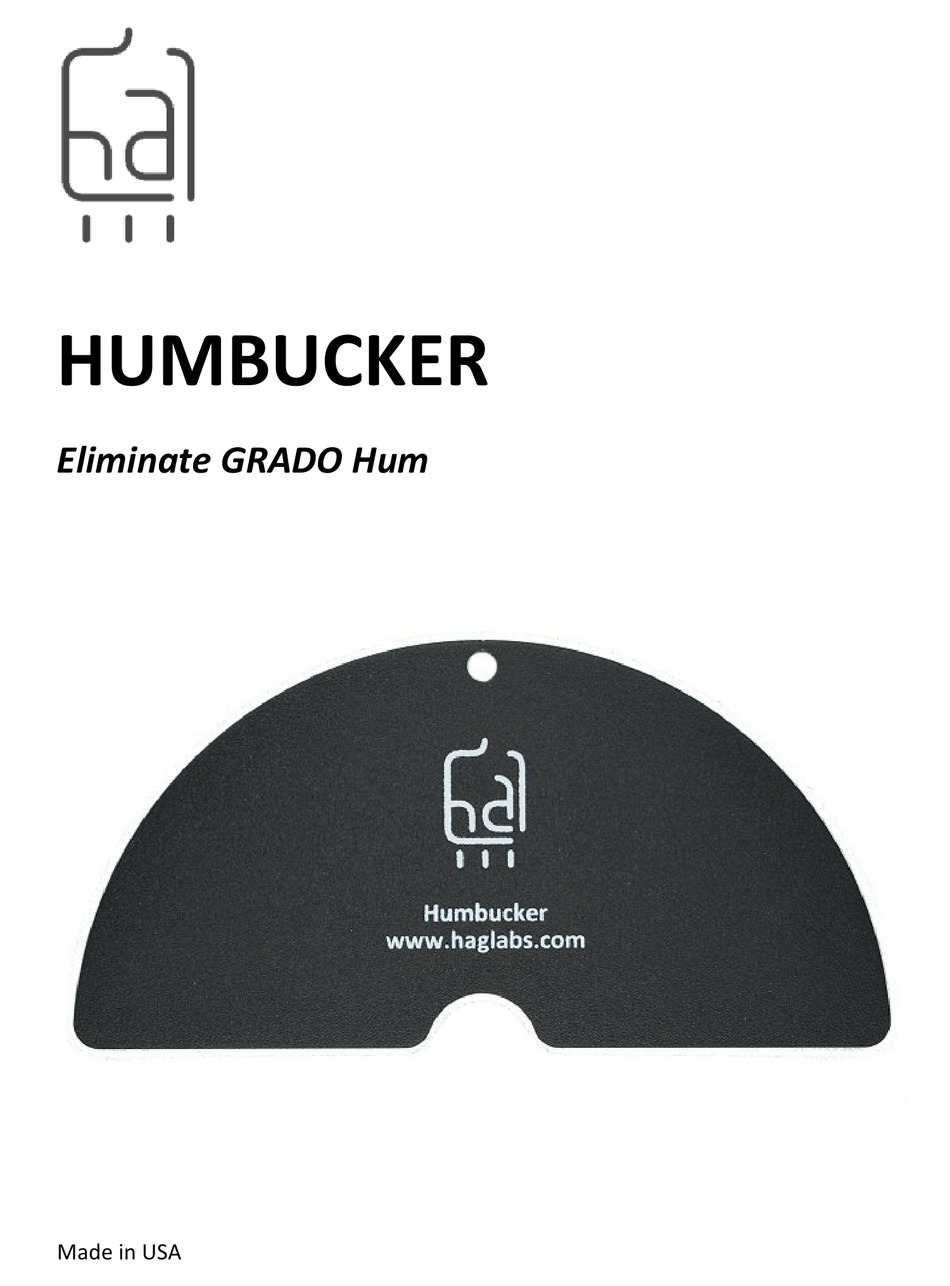 HAGERMAN HUMBUCKER QUICK START MANUAL Pdf Download ManualsLib