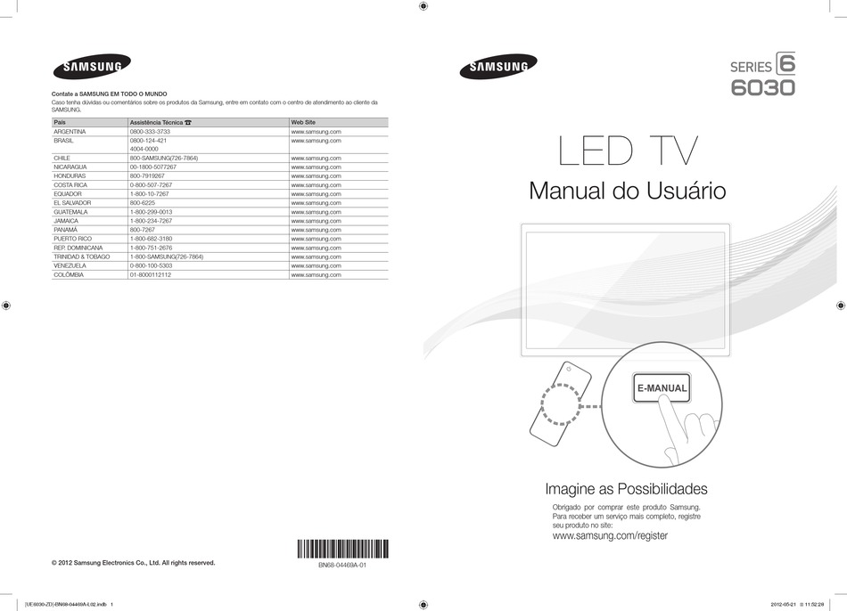 SAMSUNG 6 SERIES USER MANUAL Pdf Download ManualsLib