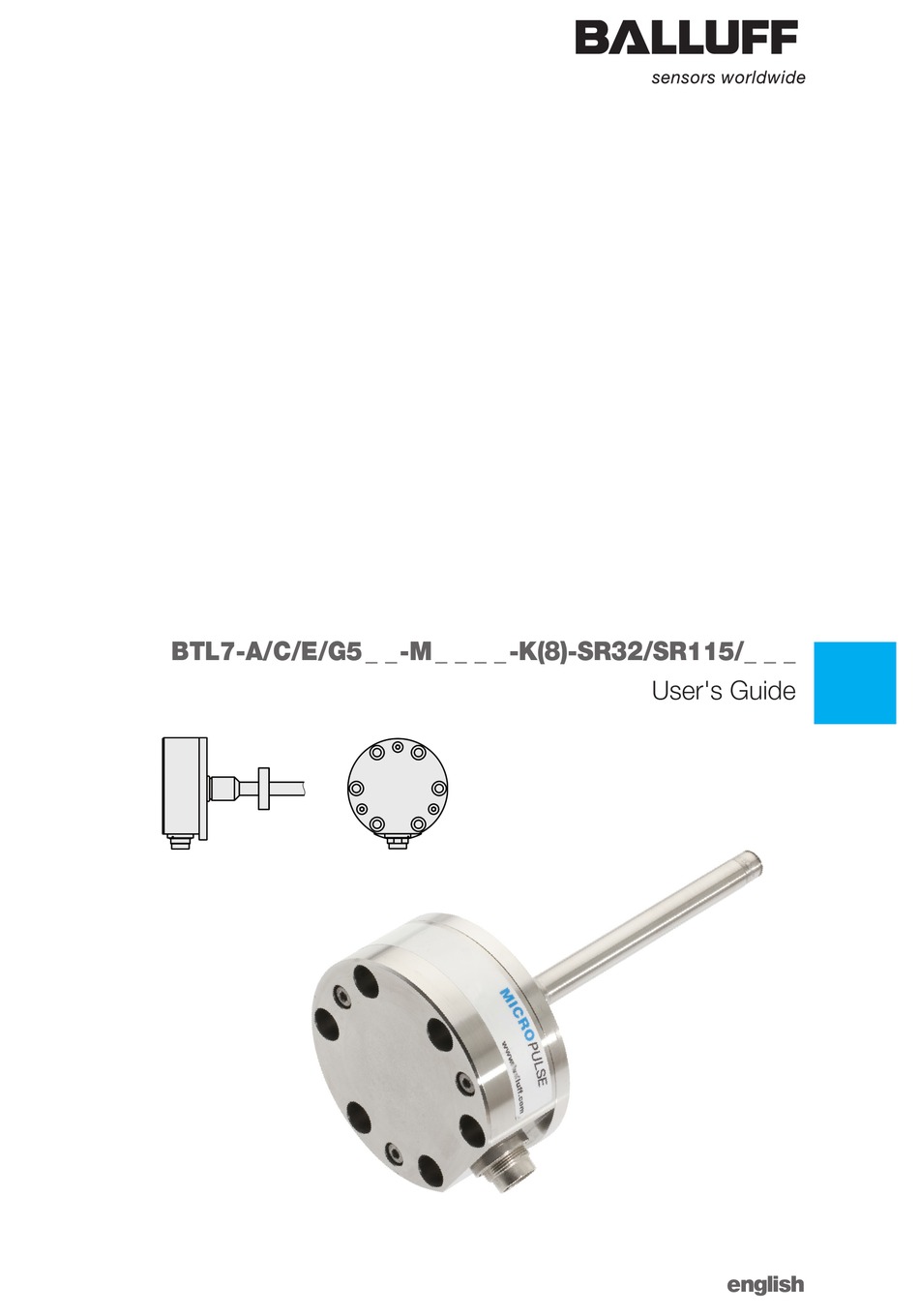 BALLUFF BTL7 SERIES USER MANUAL Pdf Download ManualsLib