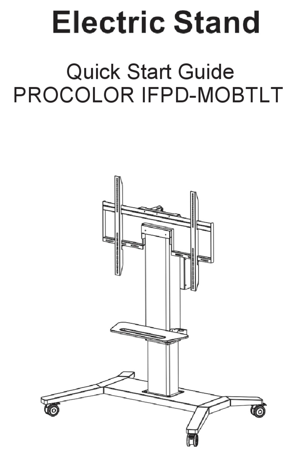 BOXLIGHT PROCOLOR IFPDMOBTLT QUICK START MANUAL Pdf Download ManualsLib