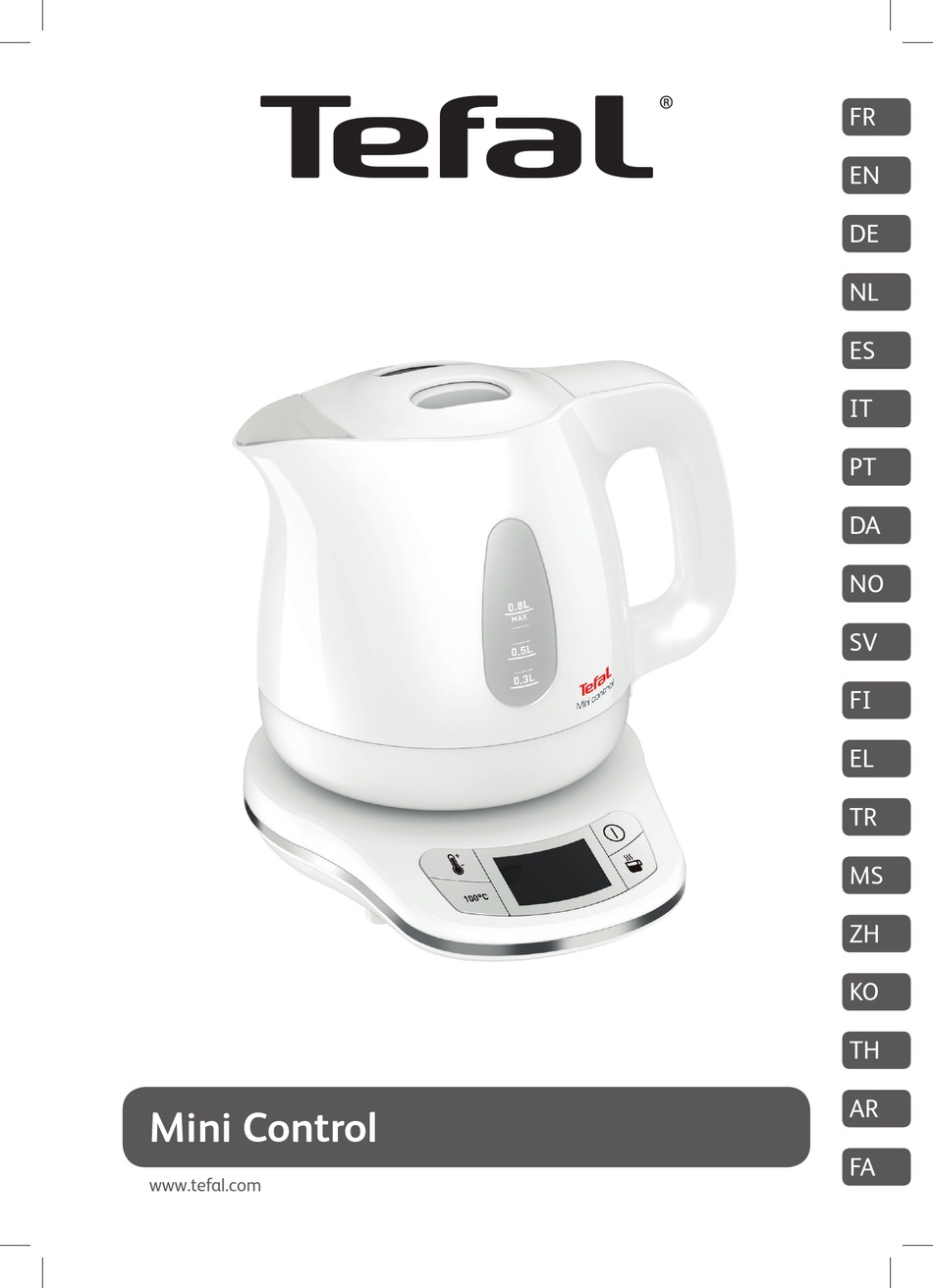 TEFAL MINI CONTROL MANUAL Pdf Download | ManualsLib