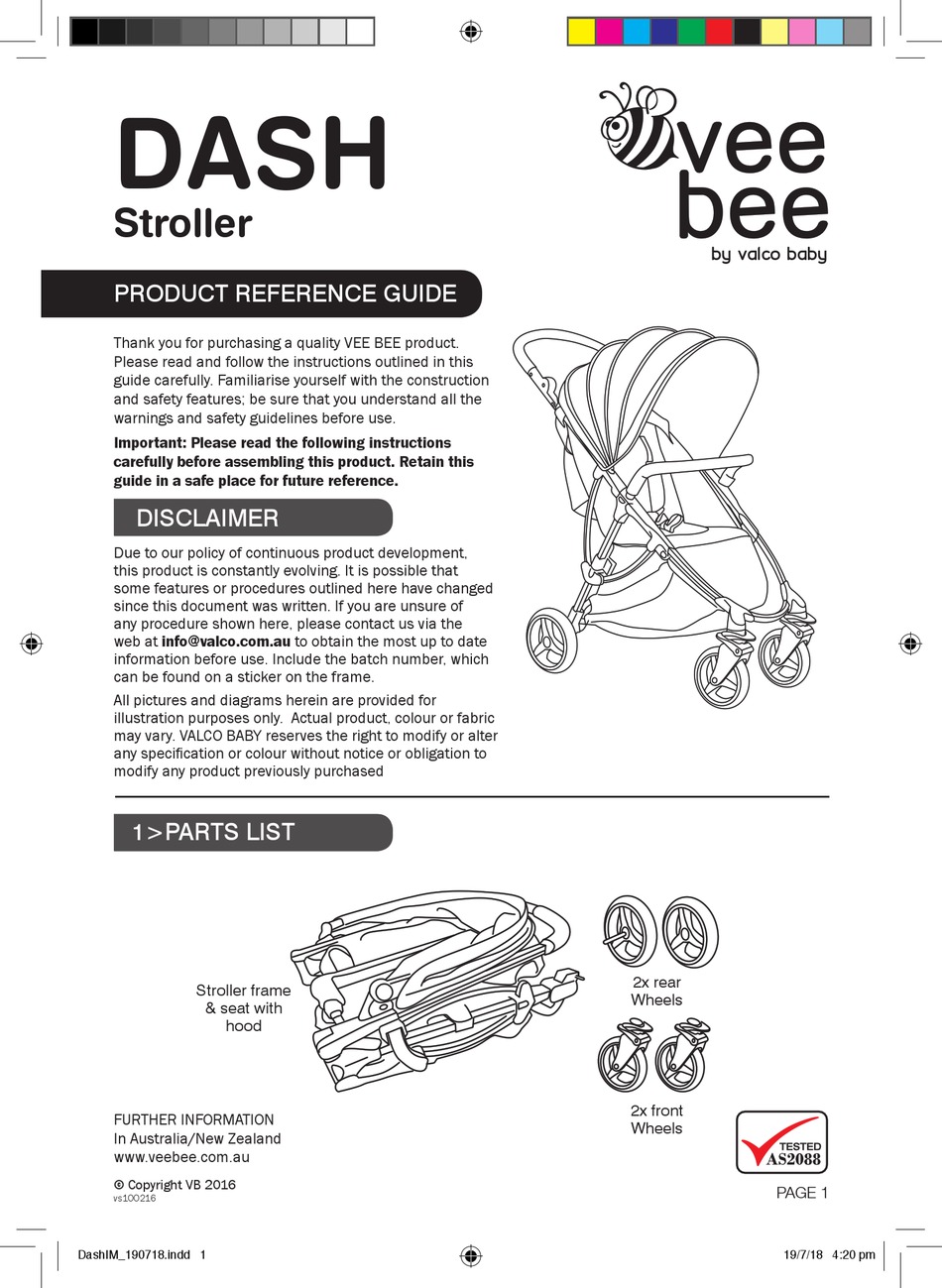 veebee dash stroller