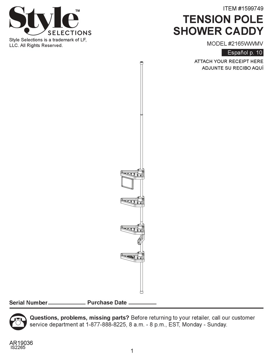 STYLE SELECTIONS 2165WWMV ASSEMBLY INSTRUCTIONS MANUAL Pdf Download