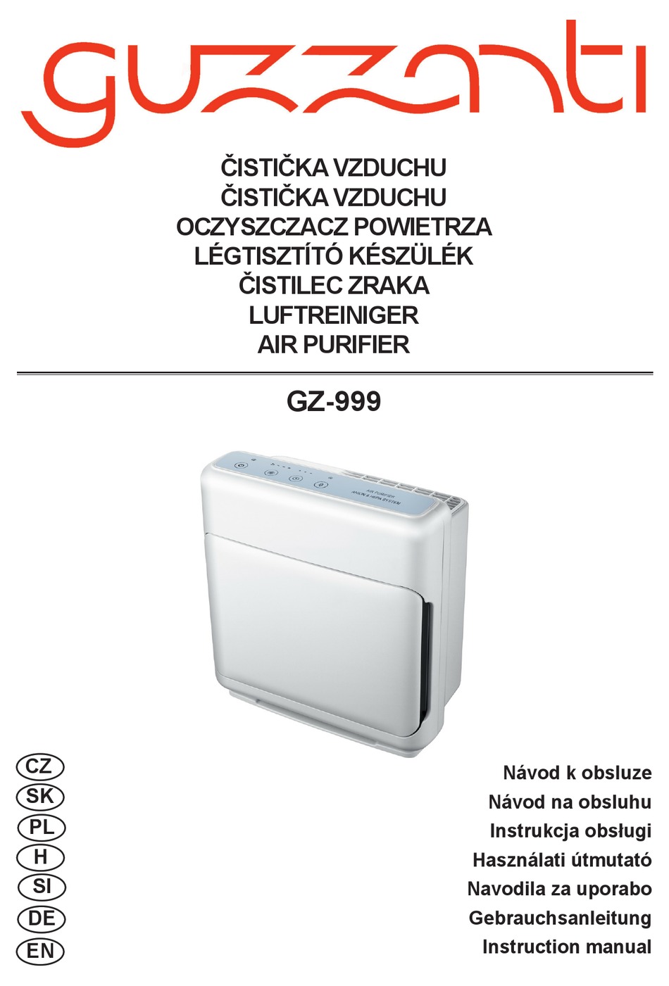 GUZZANTI GZ999 INSTRUCTION MANUAL Pdf Download ManualsLib