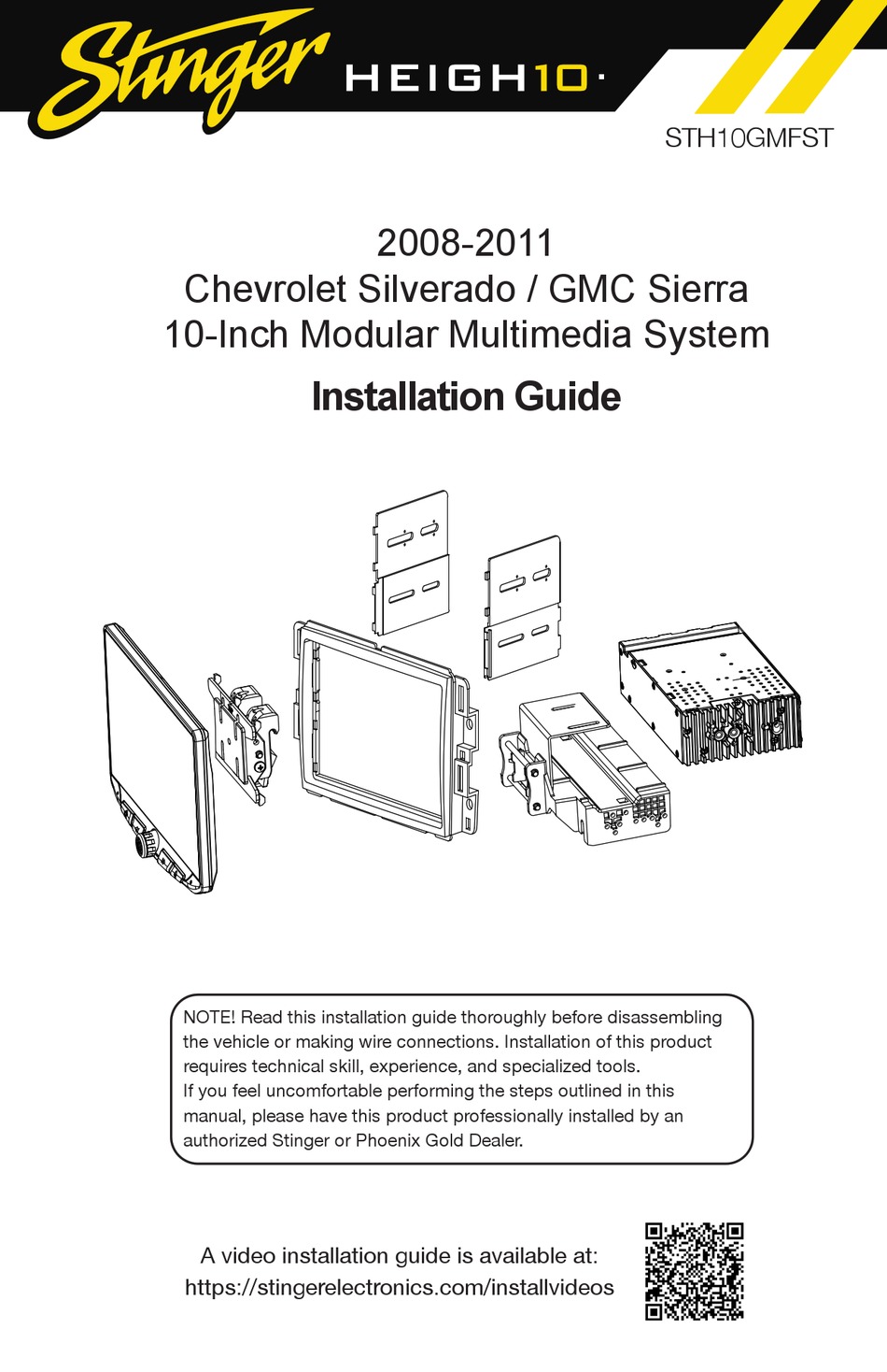 STINGER HEIGH10 INSTALLATION MANUAL Pdf Download | ManualsLib
