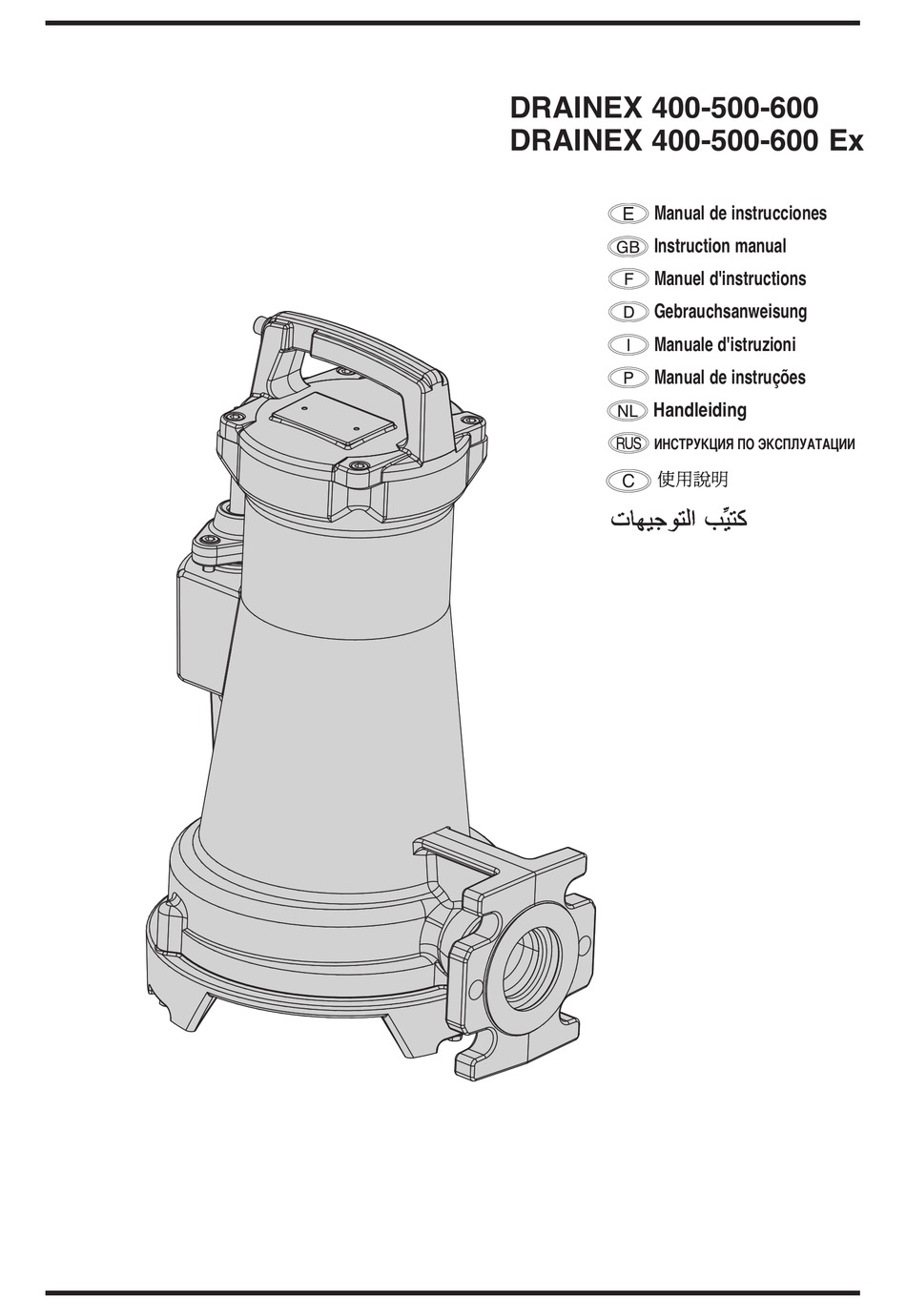 ESPA DRAINEX 400 INSTRUCTION MANUAL Pdf Download ManualsLib
