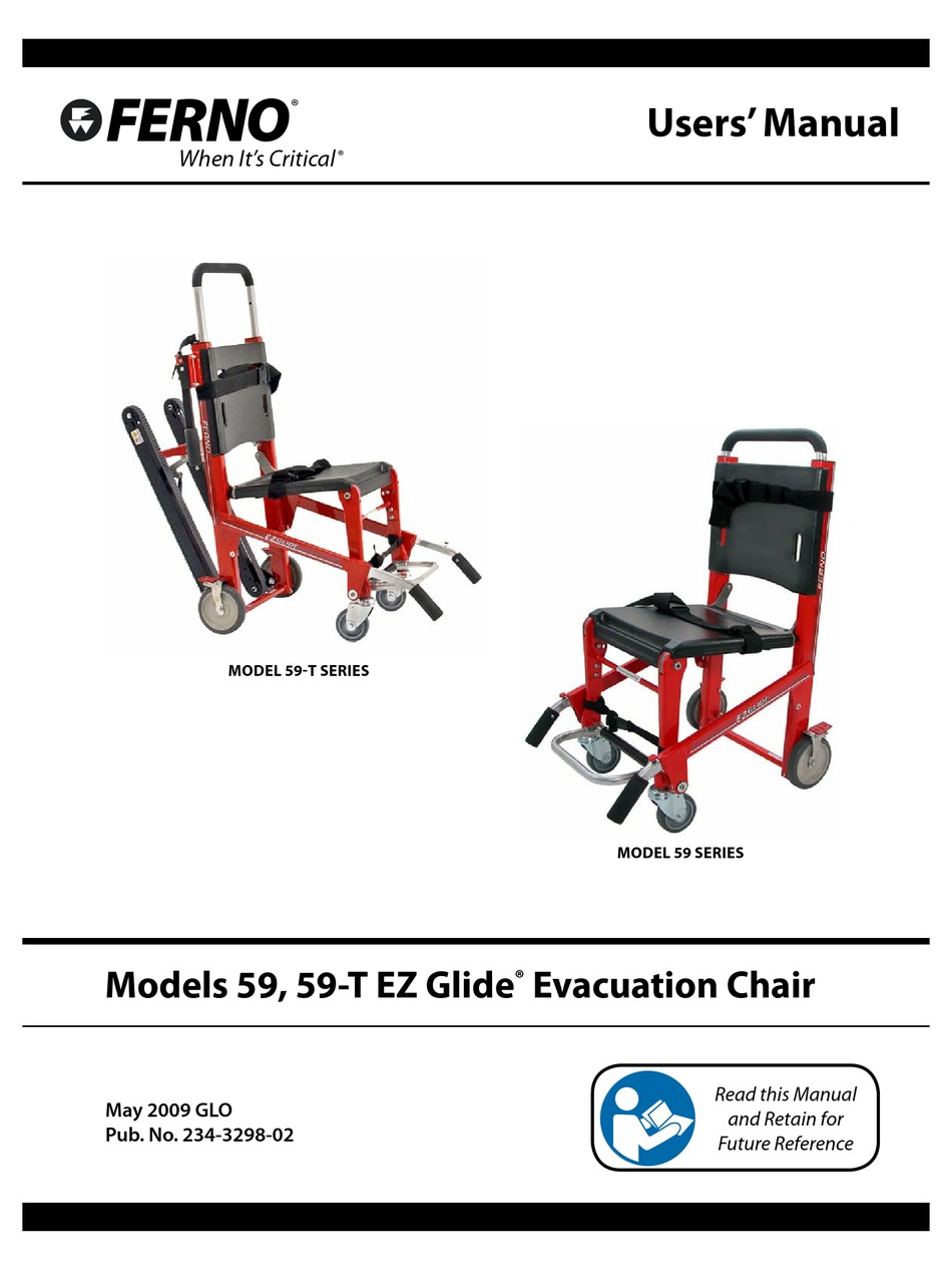 ferno stair chair manual