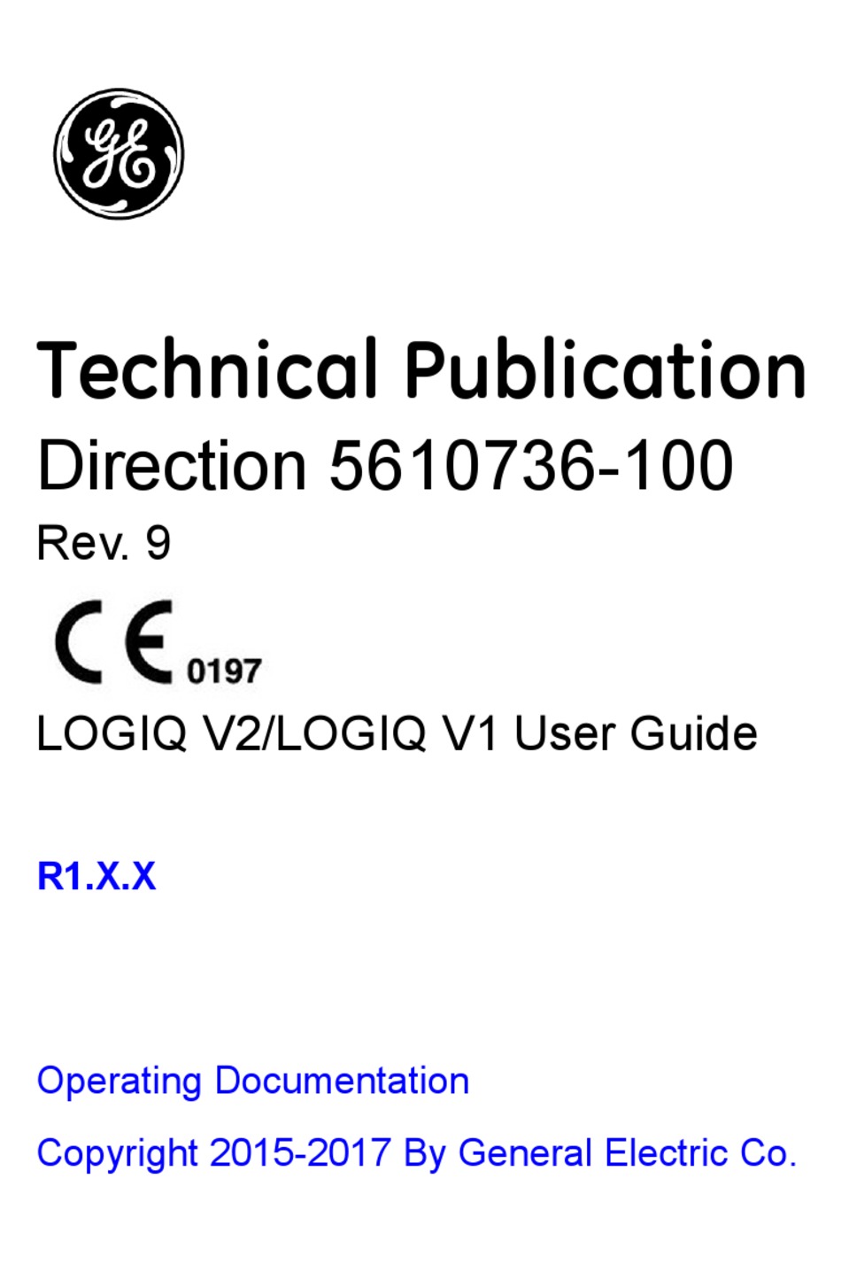 GE LOGIQ V2 USER MANUAL Pdf Download | ManualsLib