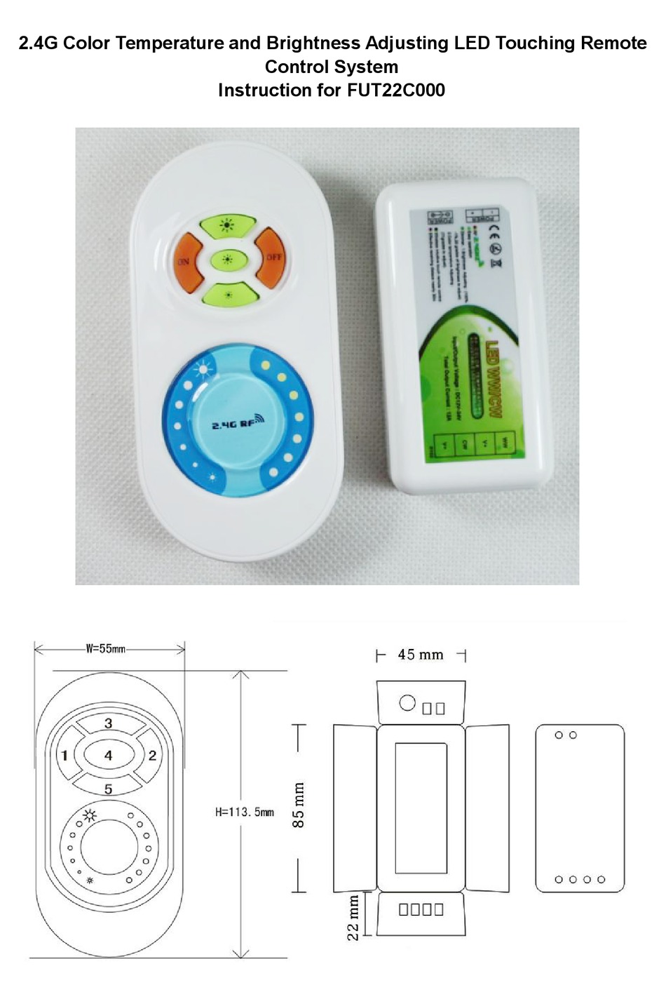 FUTLIGHT OPTOELECTRONICS FUT22C000 INSTRUCTION Pdf Download ManualsLib