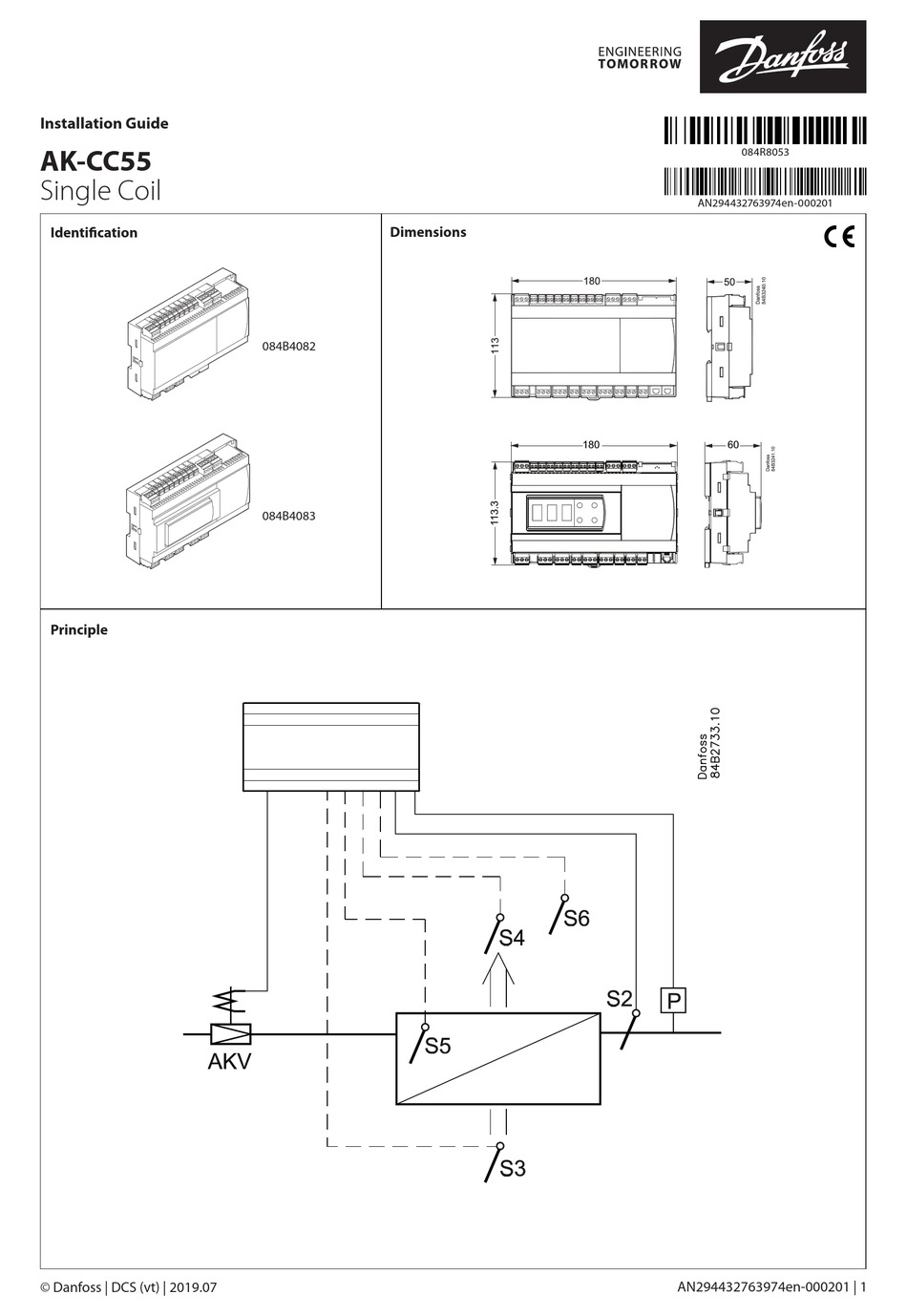 DANFOSS AKCC55 INSTALLATION MANUAL Pdf Download ManualsLib