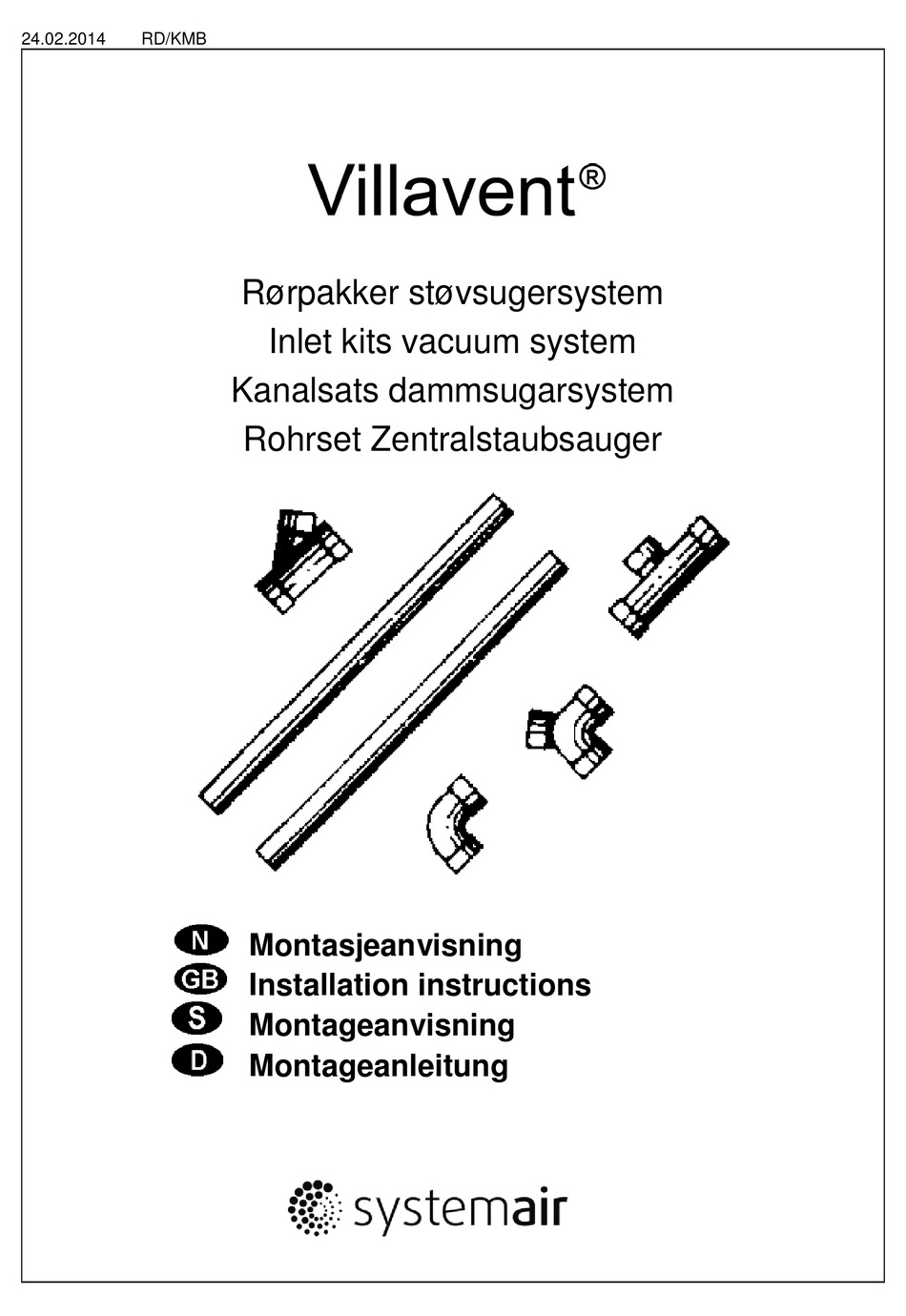 Systemair Villavent Installation Instructions Manual Pdf Download