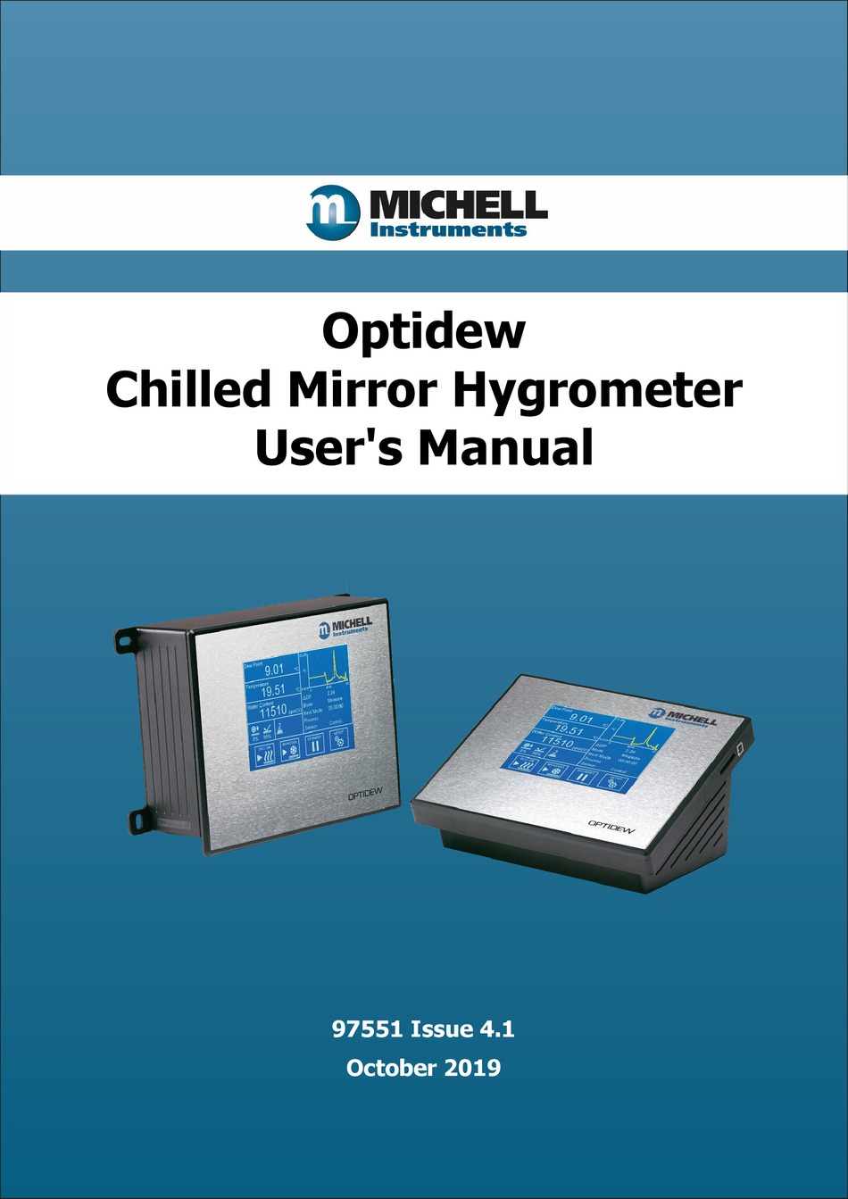 MICHELL INSTRUMENTS OPTIDEW USER MANUAL Pdf Download ManualsLib