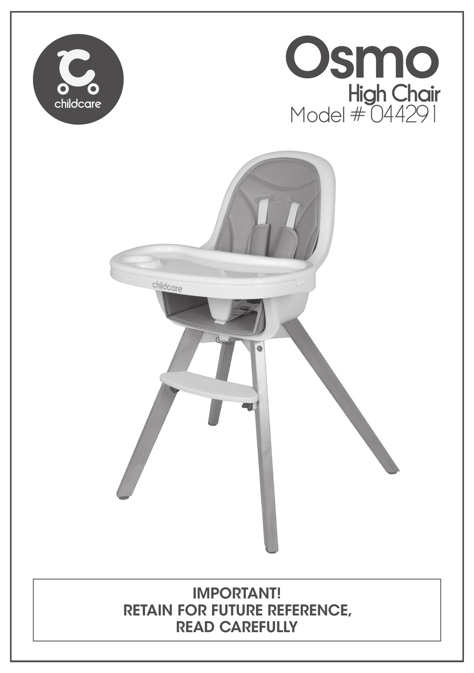 childcare osmo high chair