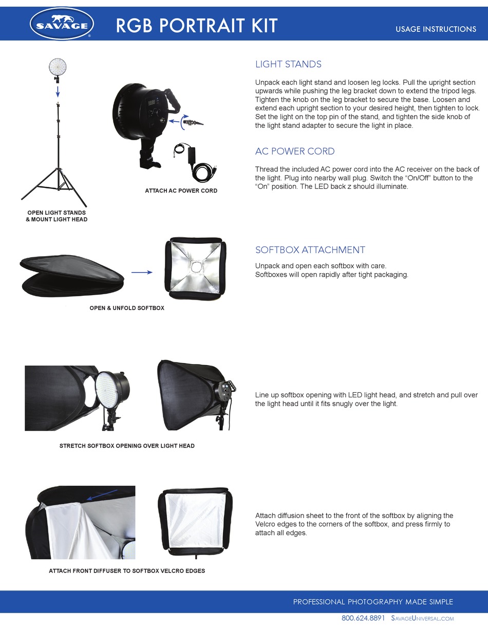 savage-led-sb-up-usage-instructions-pdf-download-manualslib