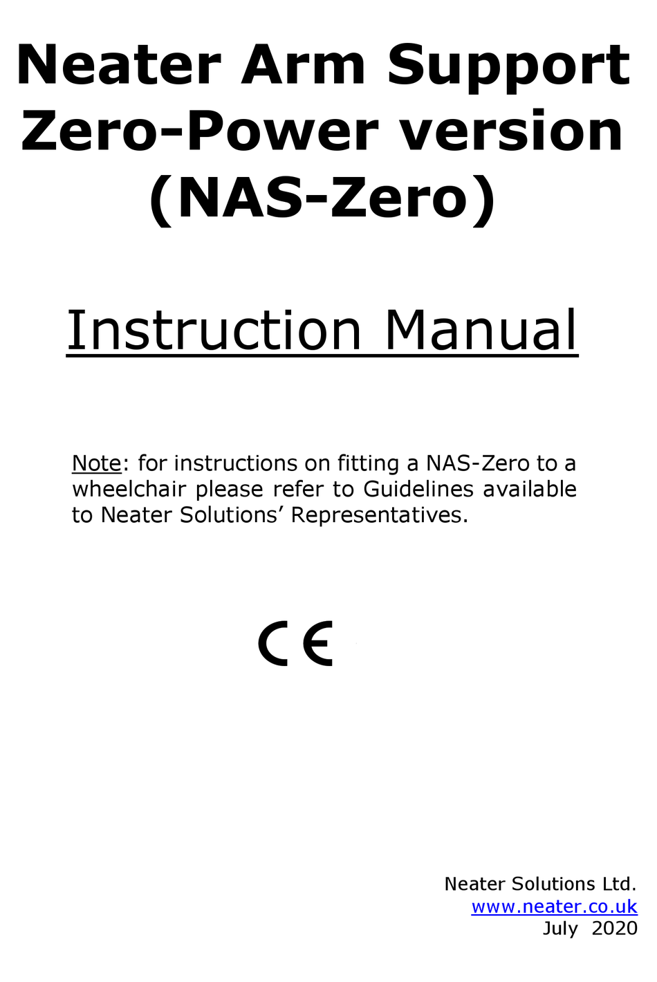 NEATER NASZERO INSTRUCTION MANUAL Pdf Download ManualsLib