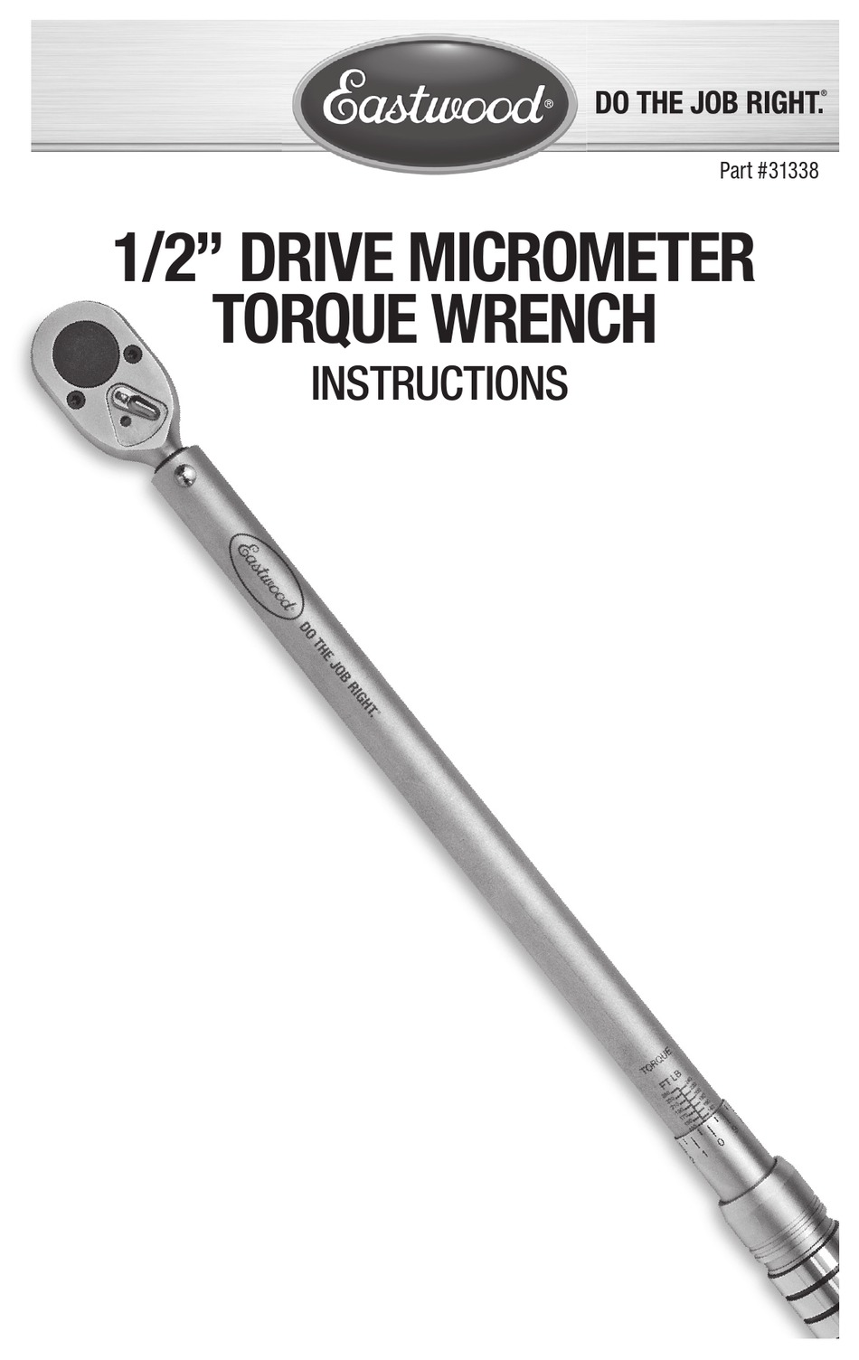 EASTWOOD 31338 INSTRUCTIONS MANUAL Pdf Download ManualsLib