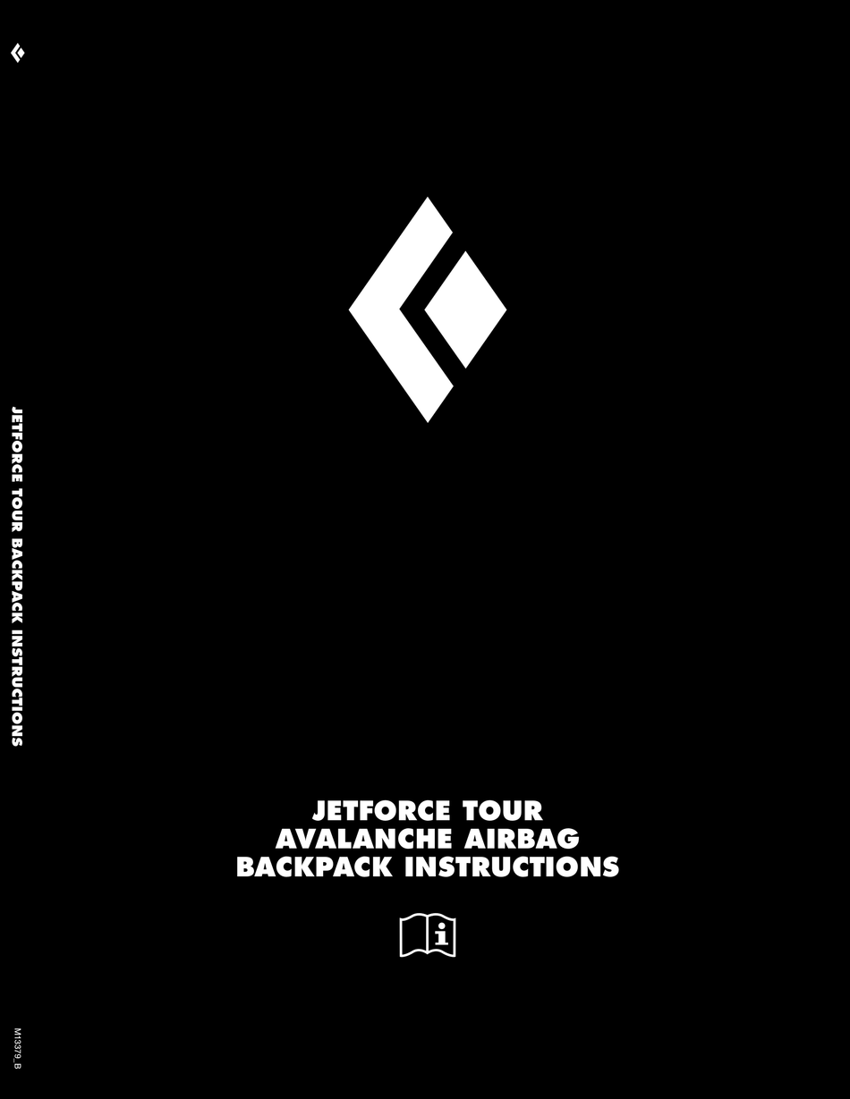 BLACK DIAMOND EQUIPMENT JETFORCE TOUR INSTRUCTIONS MANUAL Pdf Download
