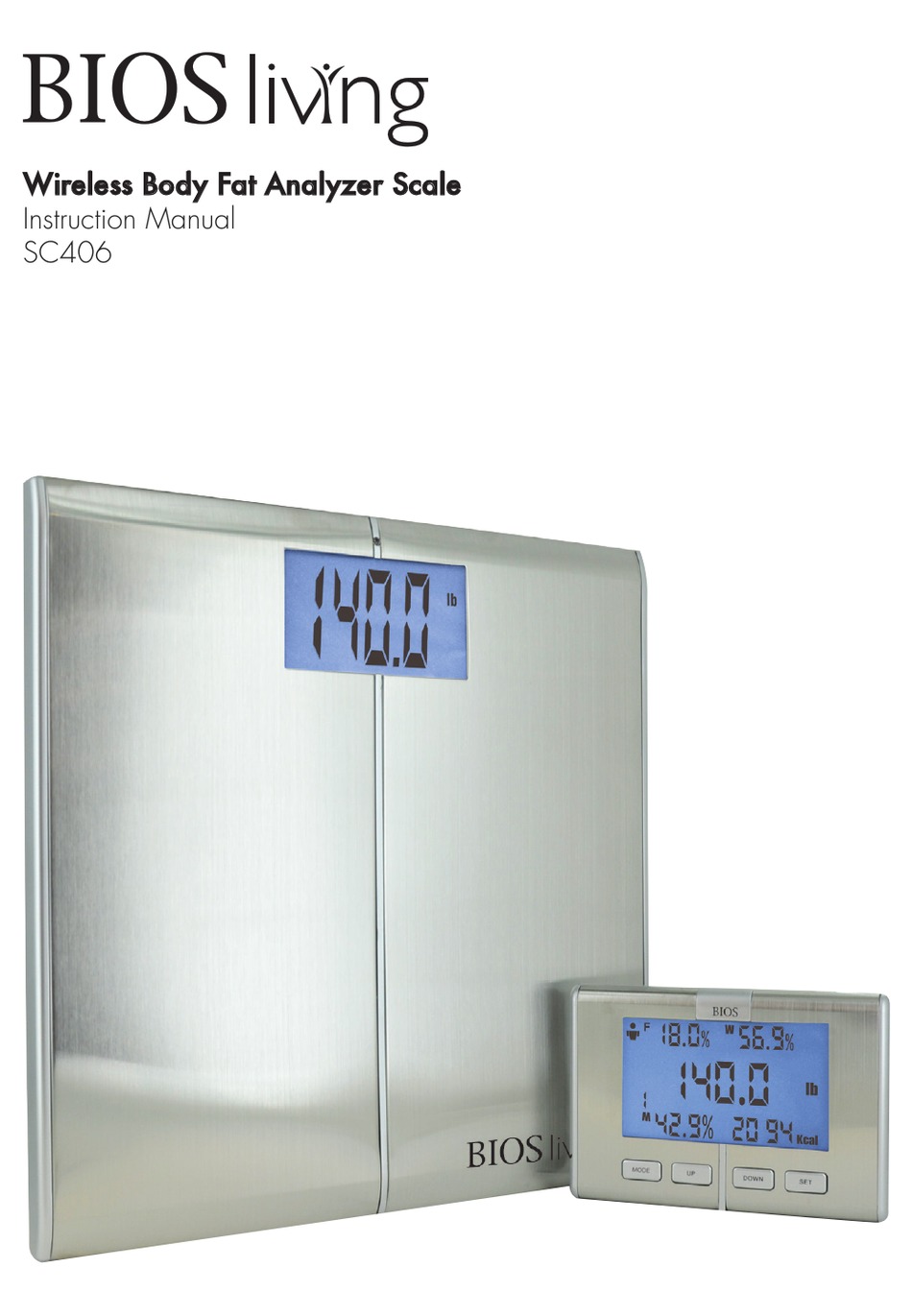 BIOS Living Digital Analog Bath Scale