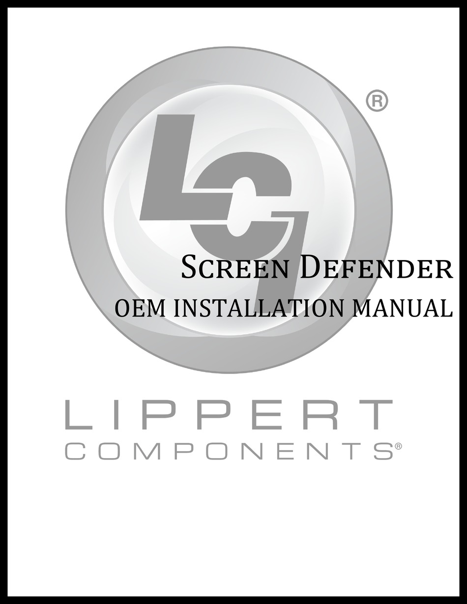 LCI SCREEN DEFENDER OEM INSTALLATION MANUAL Pdf Download ManualsLib