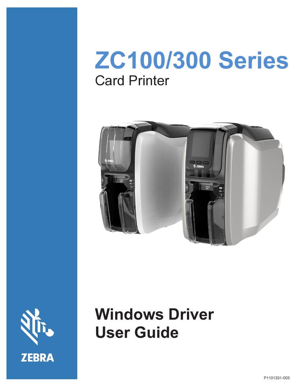 Zebra Zc100 Series User Manual Pdf Download Manualslib