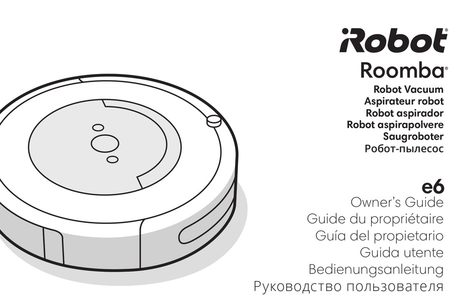 IROBOT ROOMBA E6 OWNER'S MANUAL Pdf Download | ManualsLib