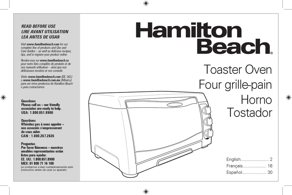 HAMILTON BEACH 31330 USE AND CARE MANUAL Pdf Download | ManualsLib