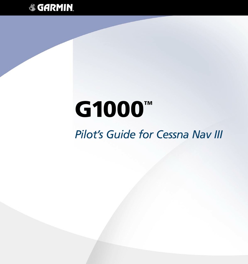 GARMIN G1000 PILOT'S MANUAL Pdf Download | ManualsLib