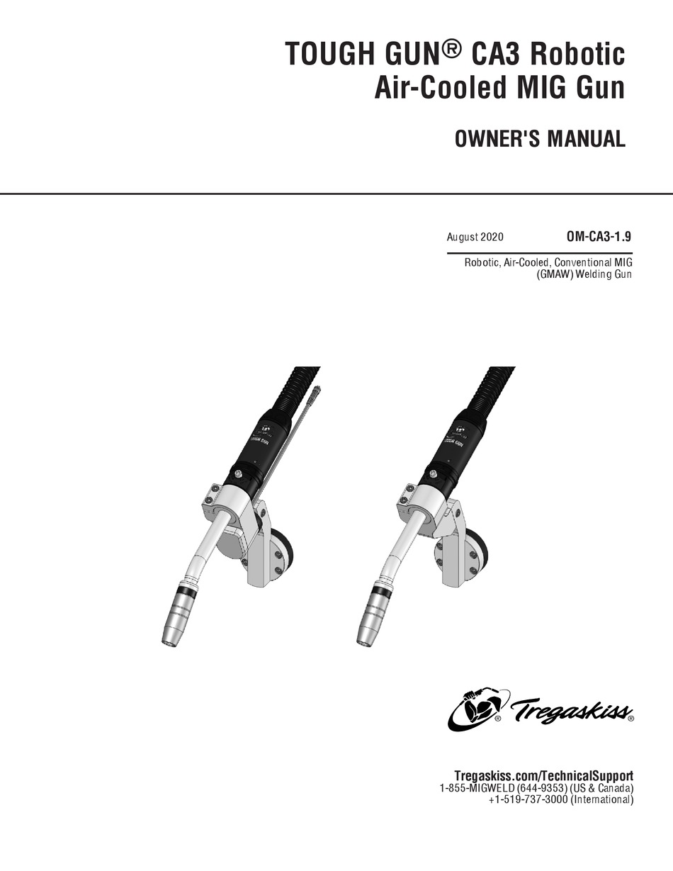 TREGASKISS TOUGH GUN CA3 SERIES OWNER'S MANUAL Pdf Download ManualsLib