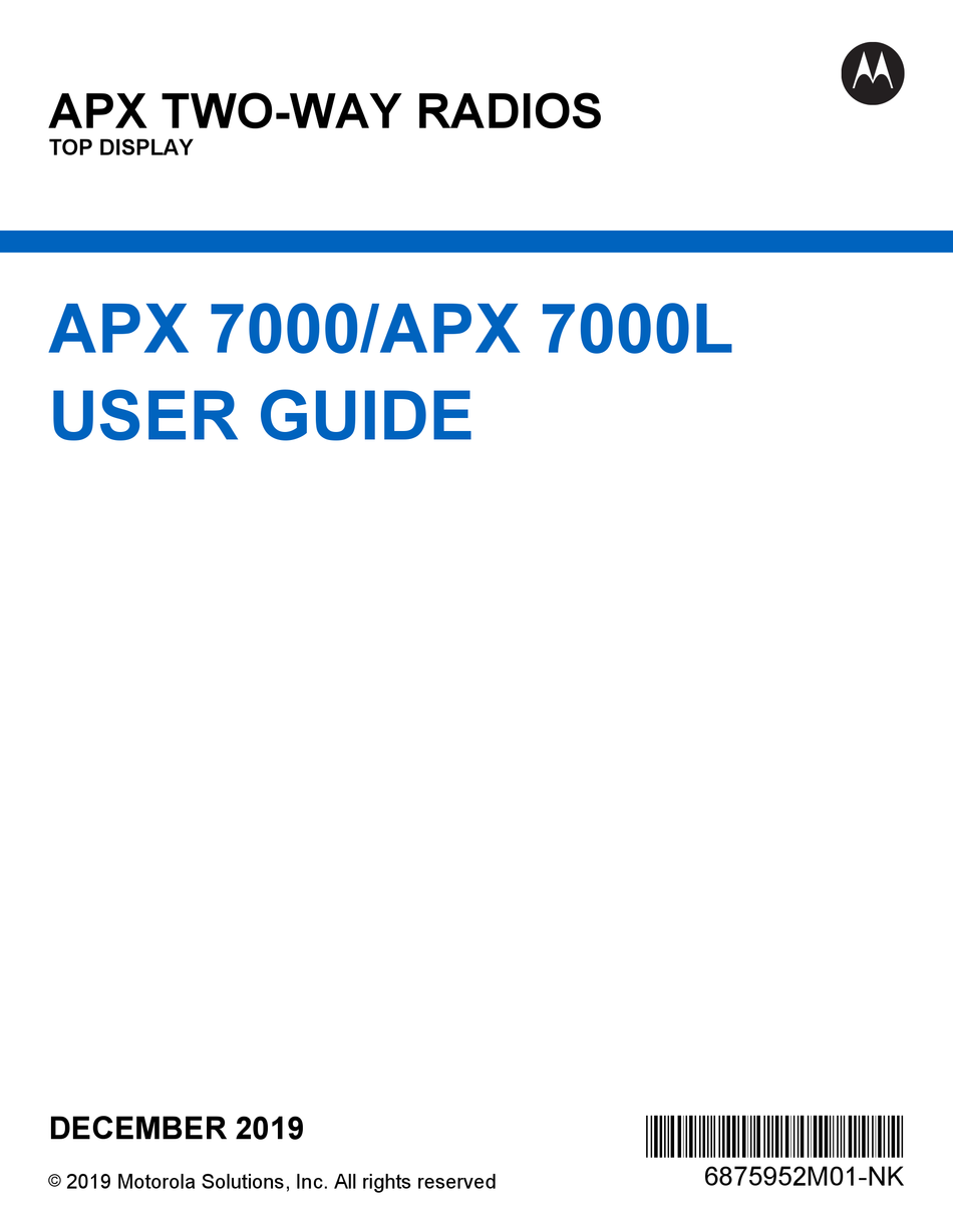 motorola apx cps software manual