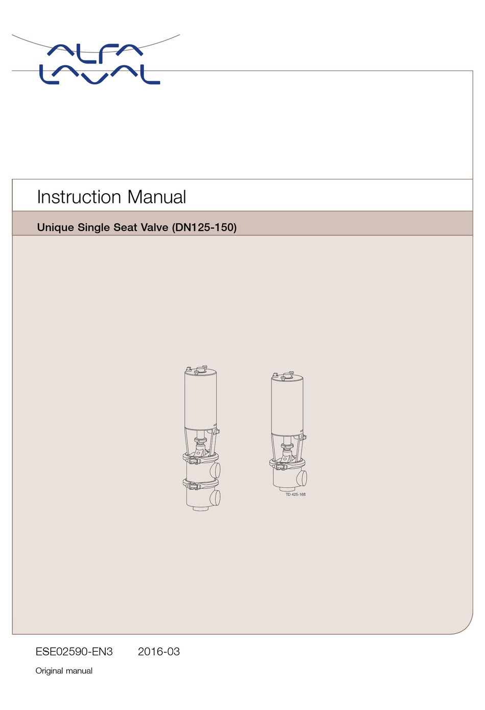 ALFA LAVAL SRC PN10 INSTRUCTION MANUAL Pdf Download | ManualsLib