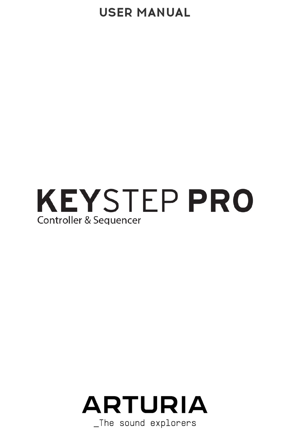ARTURIA KEYSTEP PRO USER MANUAL Pdf Download ManualsLib