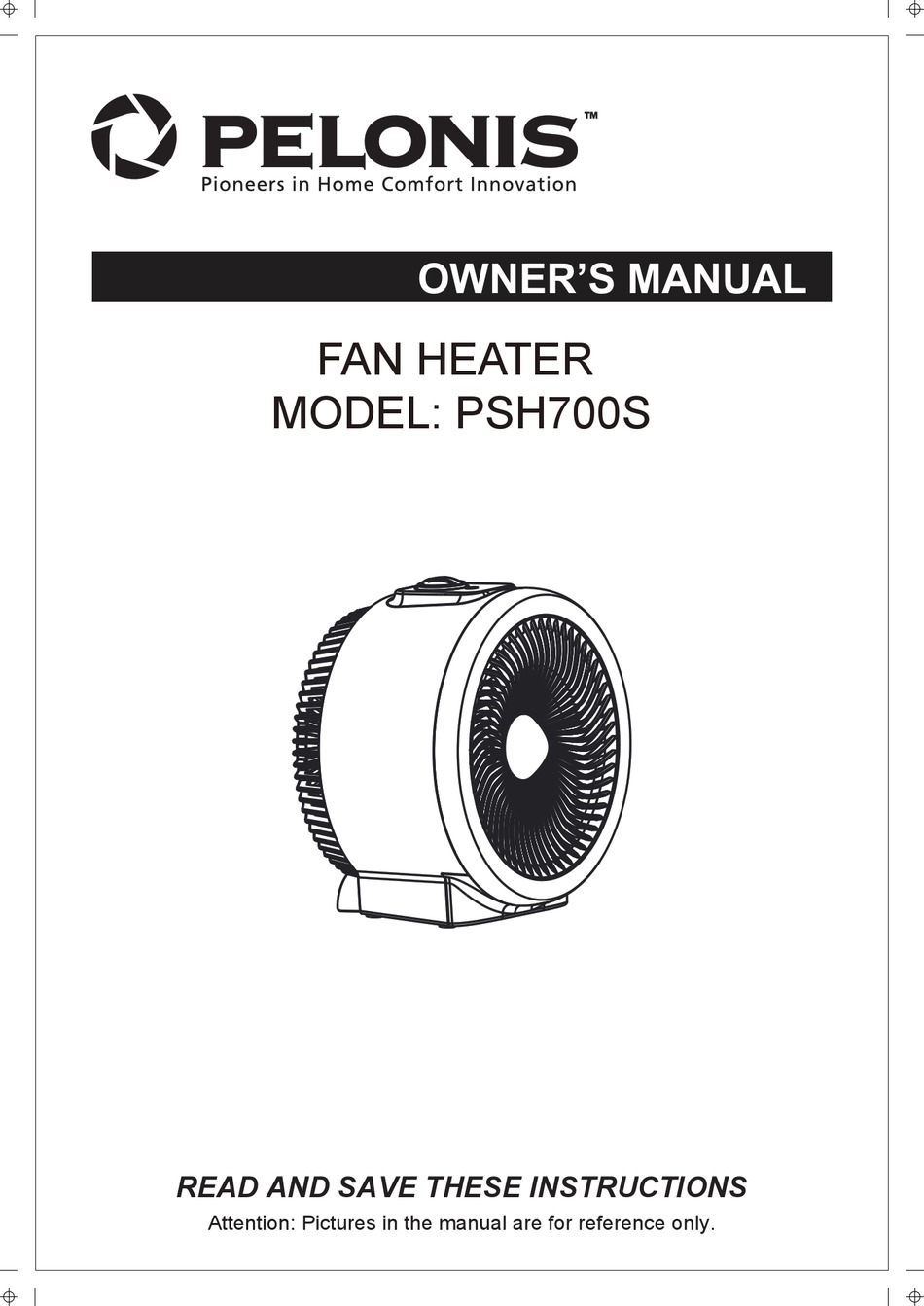 PELONIS PSH700S OWNER'S MANUAL Pdf Download | ManualsLib