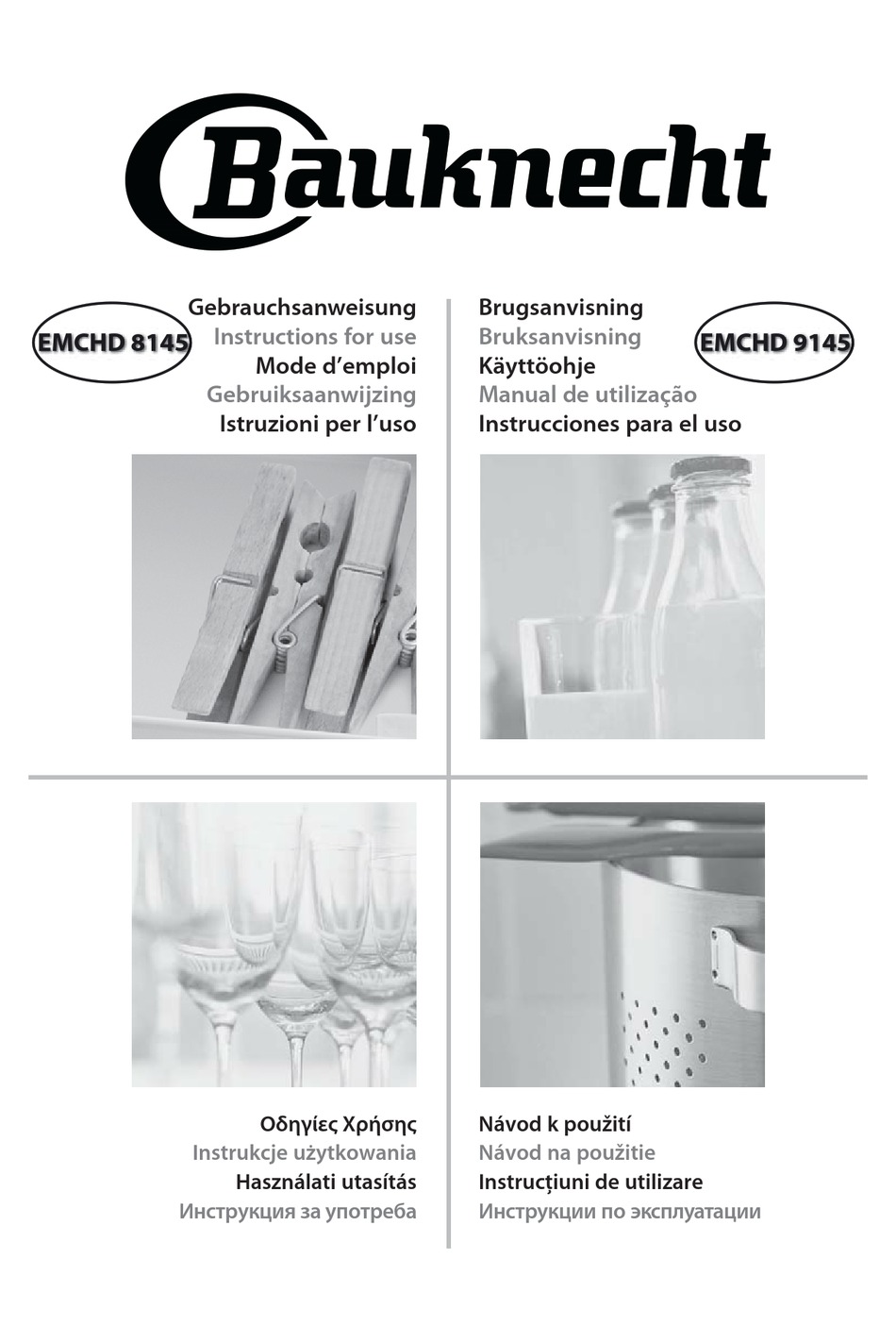 Bauknecht Emchd 8145 Instructions For Use Manual Pdf Download Manualslib