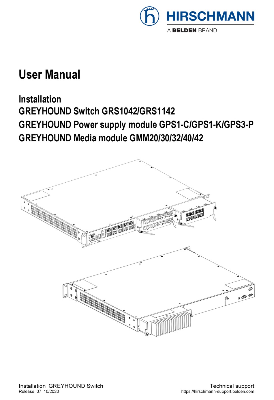 hirschmann switch manual